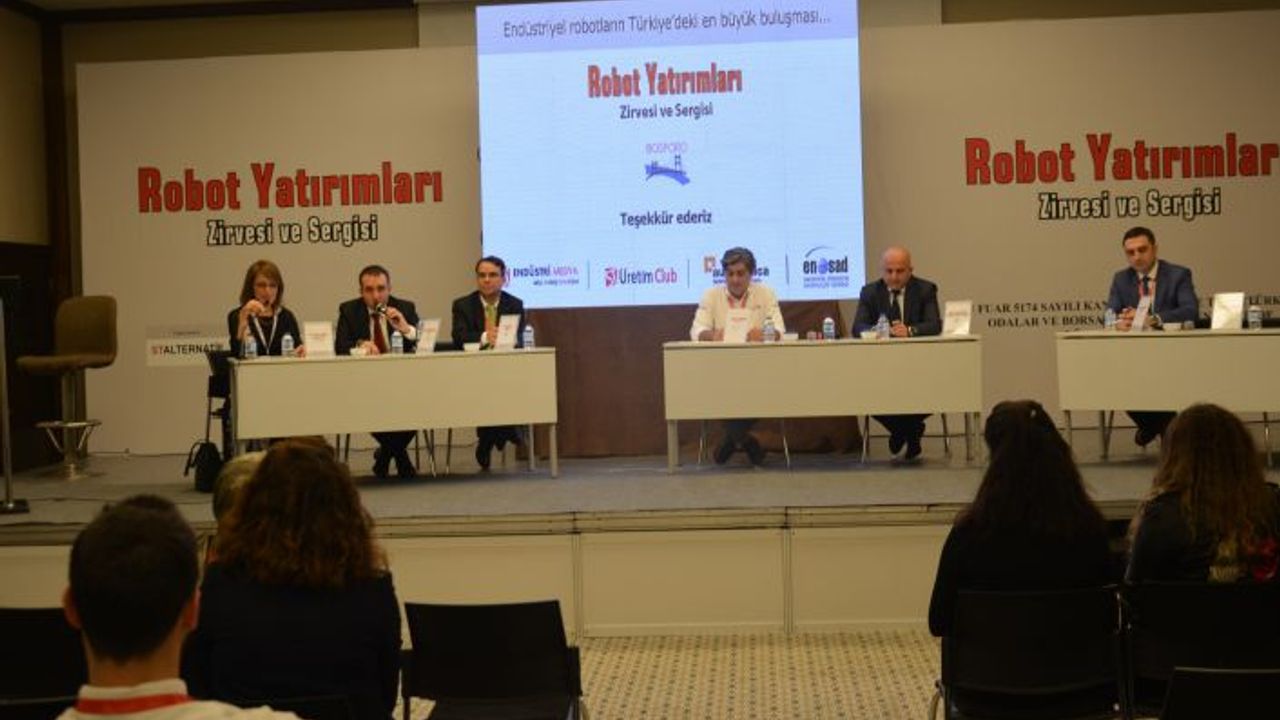 Robot Yatırımları Zirvesi’nin bugünün son panelindeki yerinizi alın
