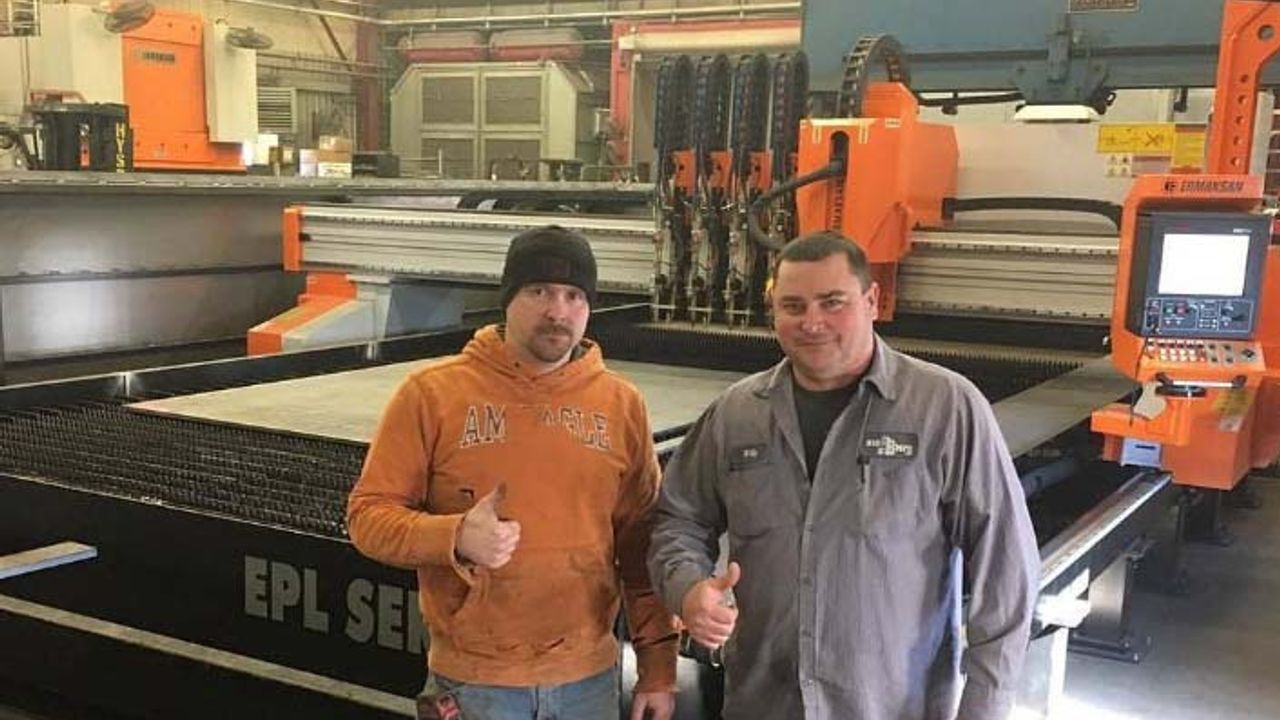 Ermaksan, Pennsylvania'da plazma kesme makinası kurdu