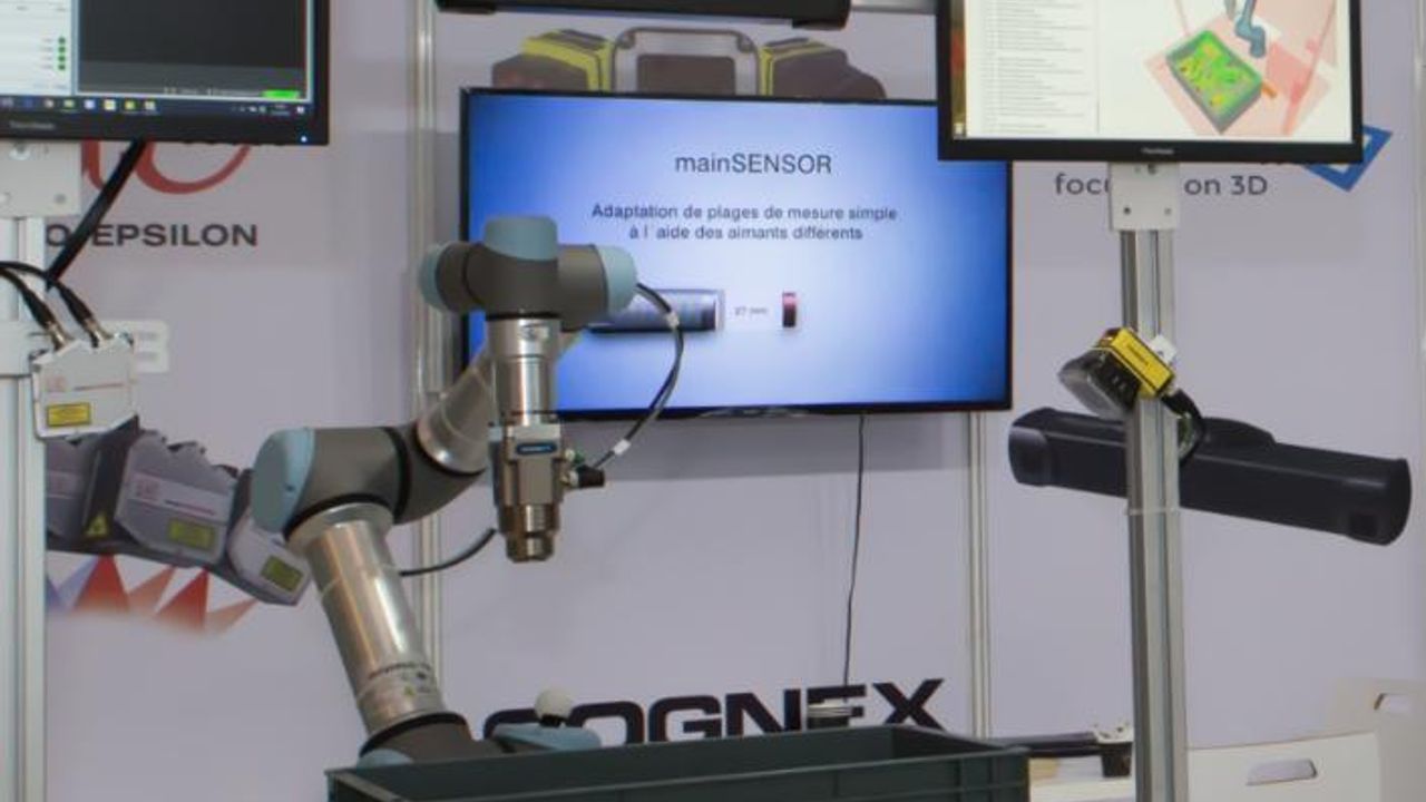 Robotları akıllı hale getiren teknolojiyi sunuyor