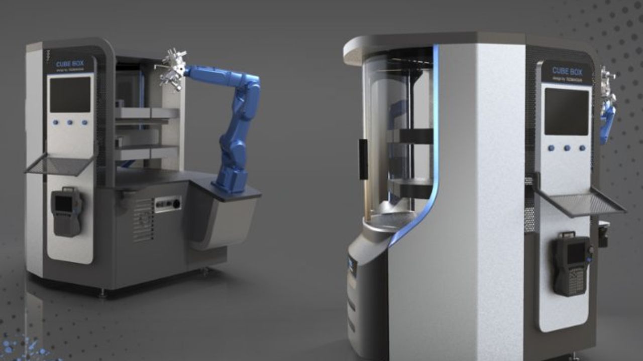YERLİ ROBOTLU OTOMASYON SİSTEMİ FİNALE KALDI