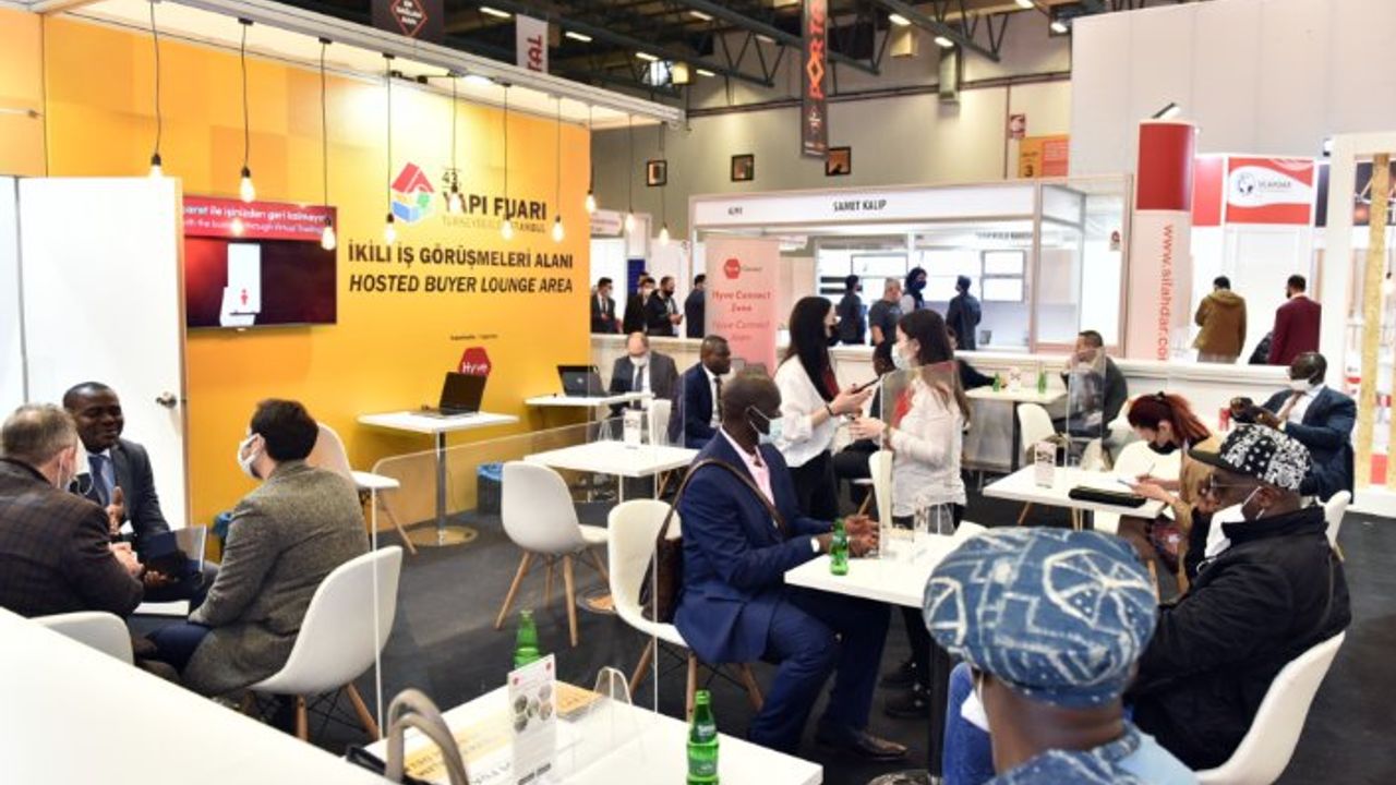 43. YAPI FUARI’NDA 1 MİLYAR AVROLUK İŞ HACMİ YAKALANDI