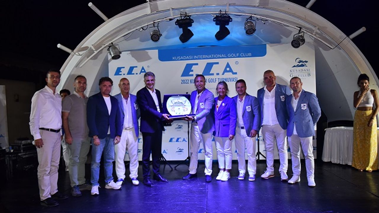 E.C.A., KUŞADASI GOLF TURNUVASI’NIN ANA SPONSORU OLDU