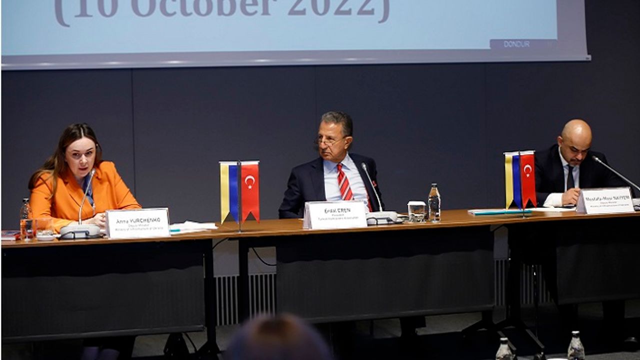 TÜRK MÜTEAHHİTLER UKRAYNA’NIN YENİDEN İNŞASINA TALİP