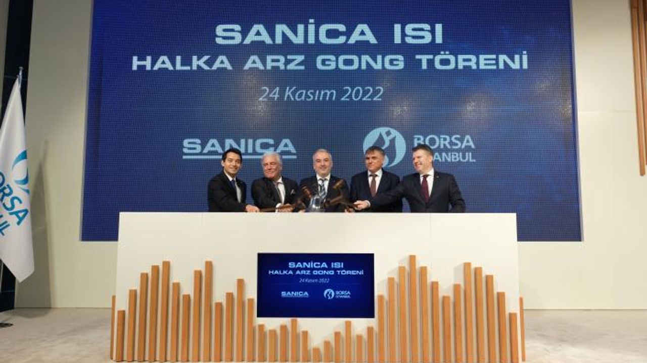 BORSA İSTANBUL'DA GONG SANİCA ISI İÇİN ÇALDI