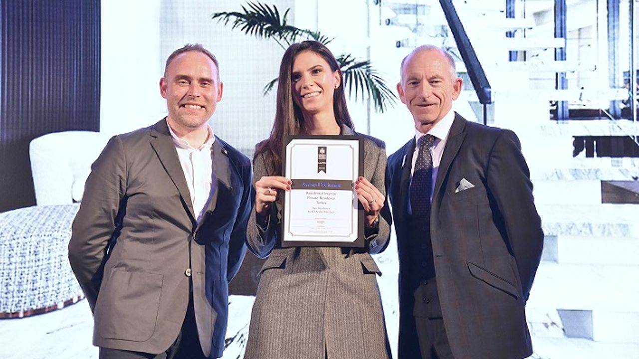 ELİF ARSLAN INTERIORS’A EUROPEAN PROPERTY AWARDS’DAN ÖDÜL