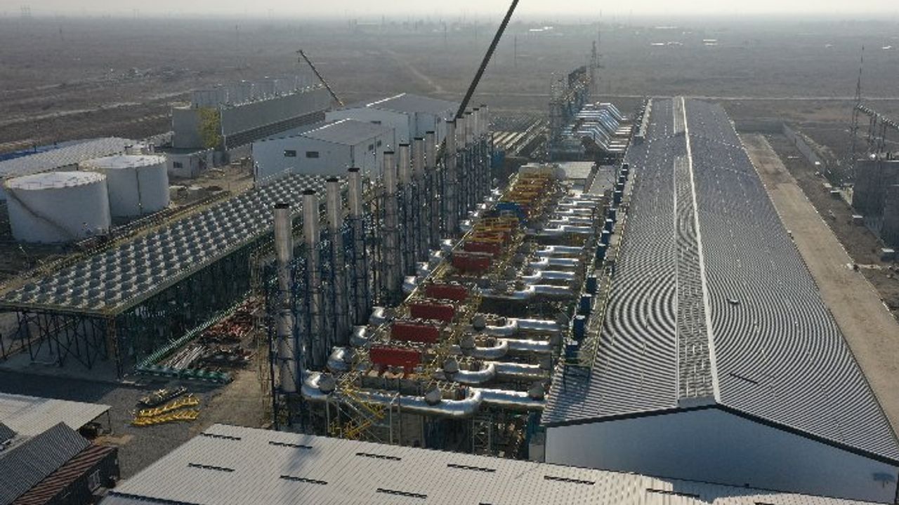 ÖZBEKİSTAN’DAKİ KURULU GÜÇ, 480 MW’A ULAŞTI