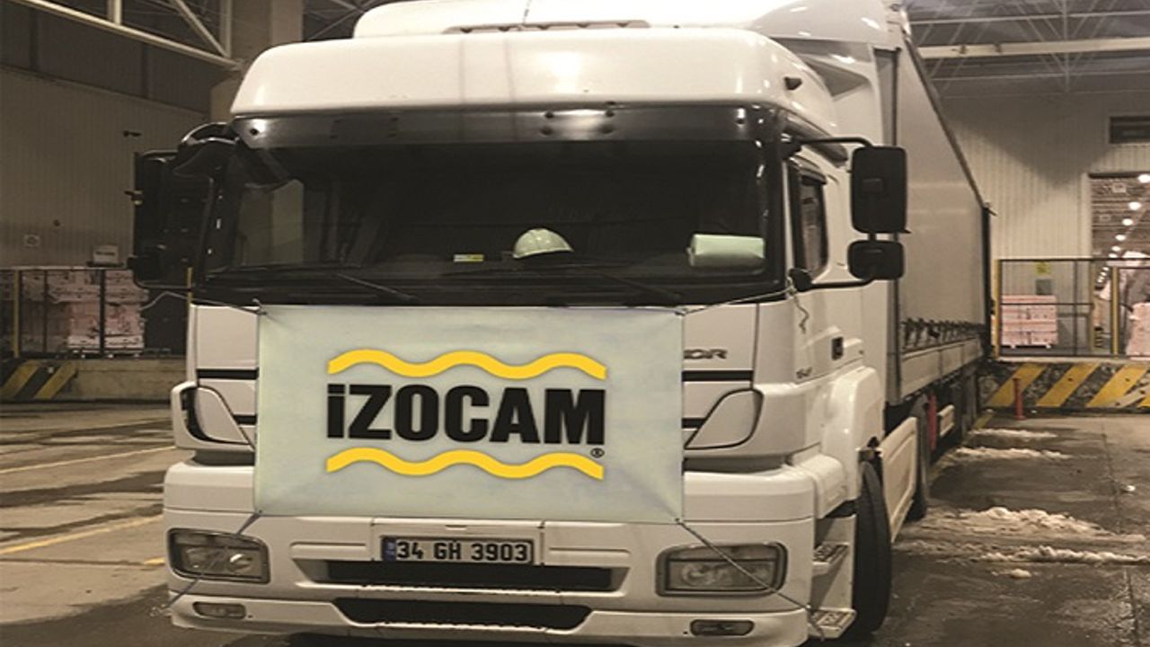 İZOCAM'DAN ÇADIRKENTLERE YALITIM MALZEMESİ DESTEĞİ