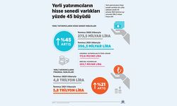 YERLİ YATIRIMCILARIN HİSSE SENEDİ VARLIKLARIMDA HIZLI BÜYÜME