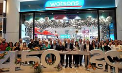 Watsons Türkiye, 450. Mağazasını Sürdürülebilir Konseptle Açtı