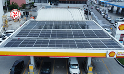 Shell İstasyonu Çatısında 60 kWp’lik Güneş Yatırımı