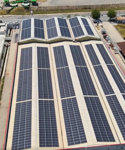 İzmir'e 873 kWp Kapasiteli Güneş Enerjisi Santrali Kuruldu