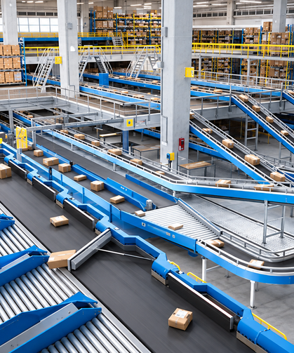 İntralojistikte Sorter Sistemlerinin Kesintisiz Enerji ve Veri İletimi