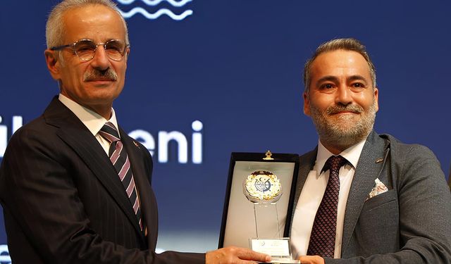 Mersin Uluslararası Limanı'na "En Çok Yük Elleçleyen Liman Tesisi" Ödülü