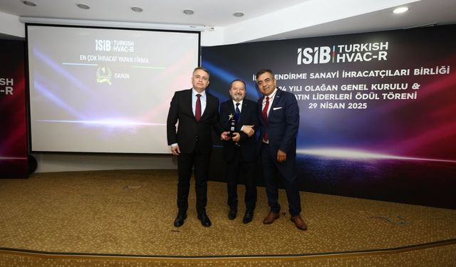 Daikin, 10 Yıldır Split Klima İhracatında Birinci Sırada
