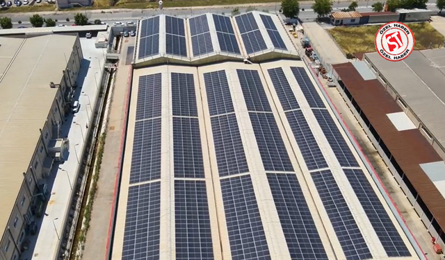 İzmir'e 873 kWp Kapasiteli Güneş Enerjisi Santrali Kuruldu