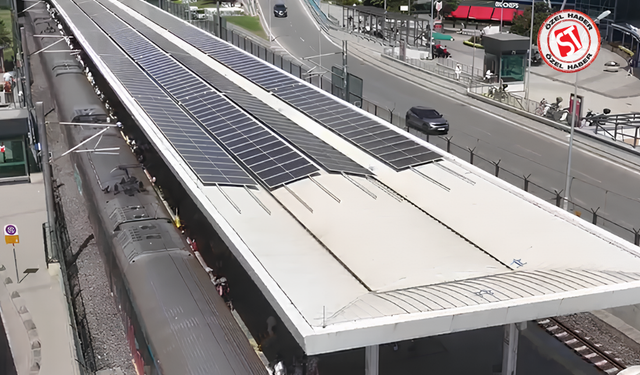 Marmaray Güneş Enerjisiyle Aydınlanıyor
