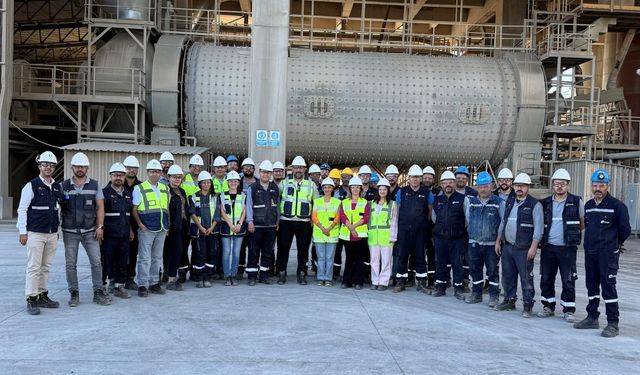 Dünyanın En Verimli Çimento Tesislerinden Biri Oldu