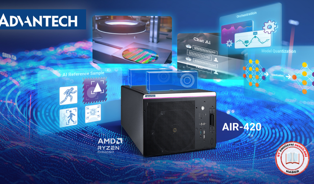Advantech’ten Yüksek Performanslı, Kompakt Yapay Zekâ Bilgisayarı