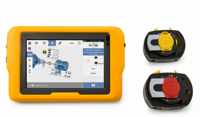 Fluke RotAlign™ Touch Üst Segment Şaft Hizalama Sistemi