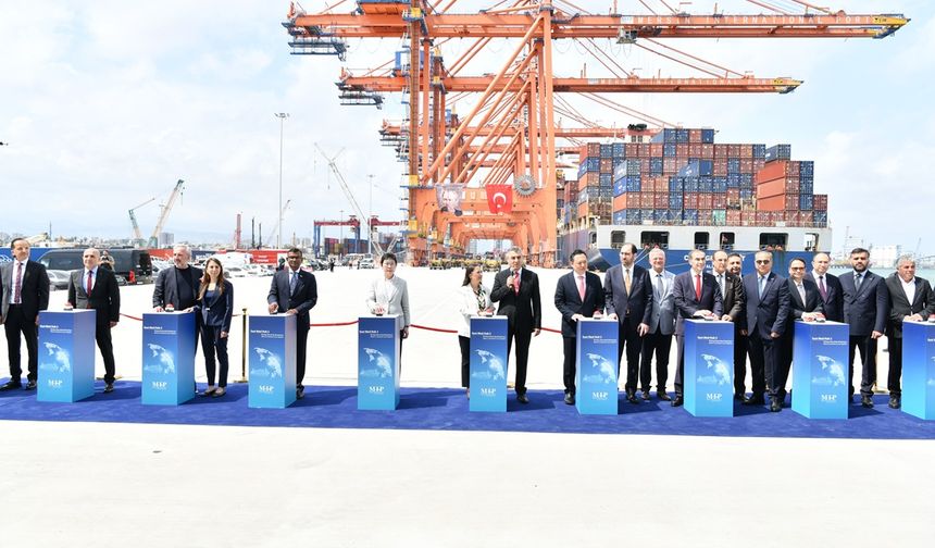 Mersin Uluslararası Limanı’ndan 455 Milyon Dolarlık Yeni Yatırım