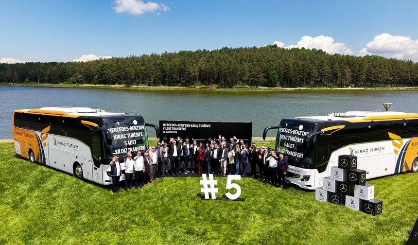 Kıraç Turizm, Filosuna İlk Kez Mercedes-Benz Otobüs Ekledi