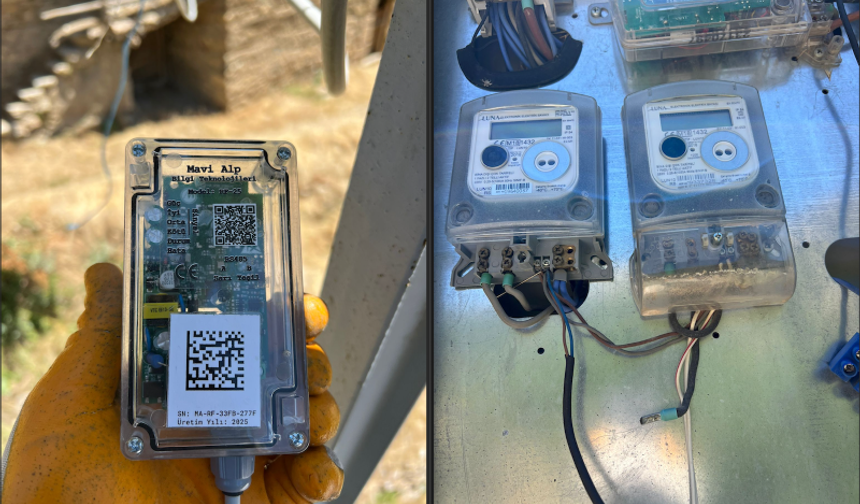 Radyo Frekansıyla Elektrik Şebekesini İzleyecek