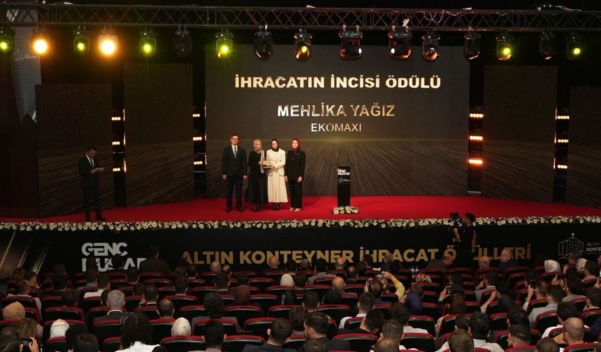 Mehlika Yağız’a “İhracatın İncisi” Ödülü
