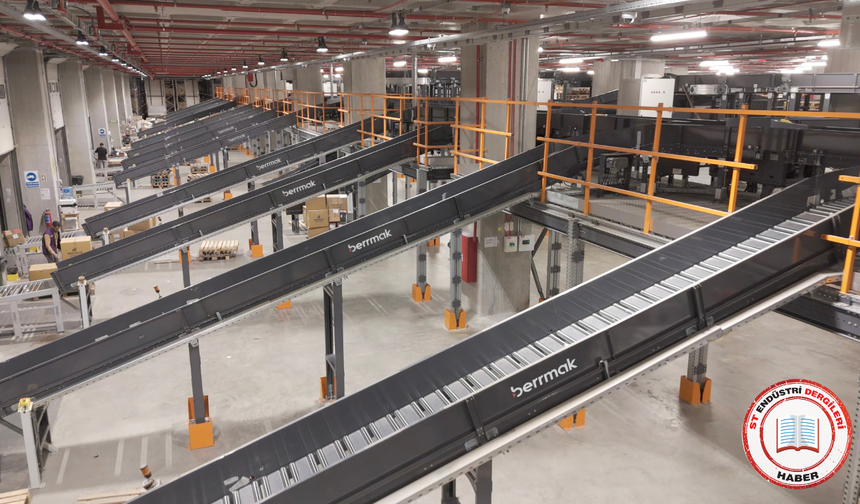 BERRMAK’TAN KARACA LOJİSTİK MERKEZİ’NE YENİ NESİL SORTER OTOMASYONU