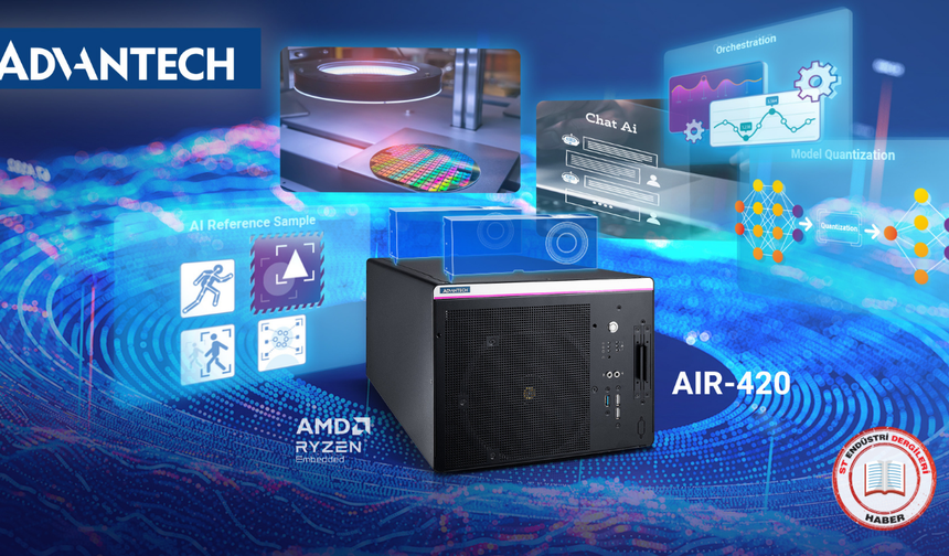 Advantech’ten Yüksek Performanslı, Kompakt Yapay Zekâ Bilgisayarı