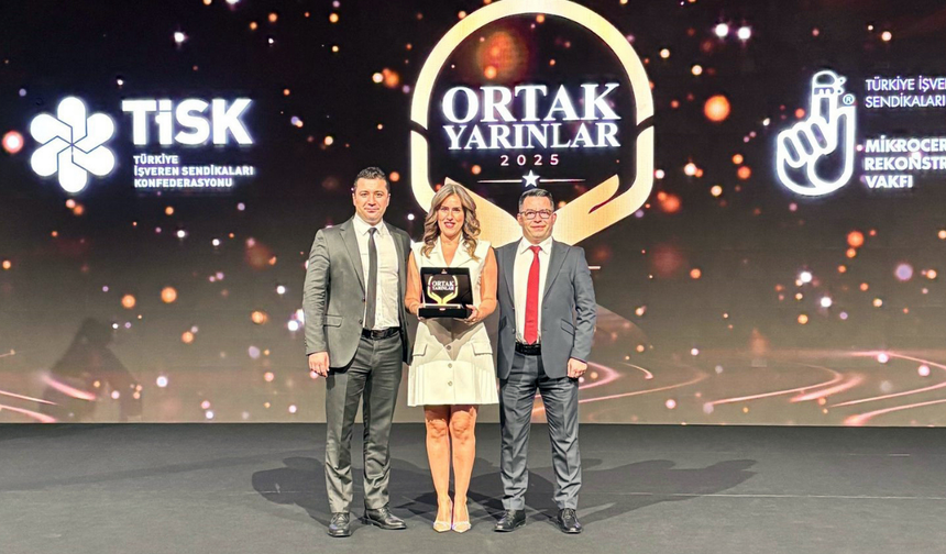 OTOKAR'A "ORTAK YARINLAR" PROGRAMINDAN PRESTİJLİ ÖDÜL