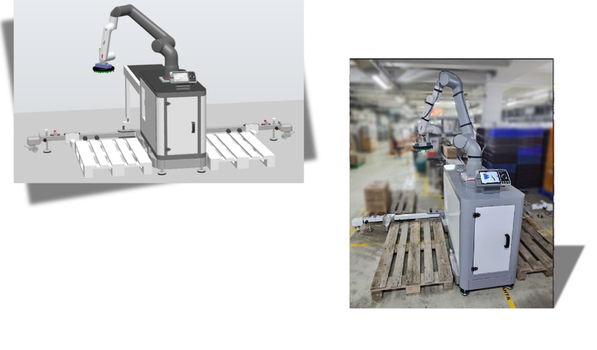 PORTATİF PALETLEME İSTASYONU İLE ESNEK OTOMASYONDA YENİ DÖNEM