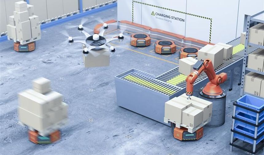 STÄUBLI İLE AGV VE AMR'LERİN ŞARJ EDİLMESİ İÇİN OPTİMUM HİZALAMA