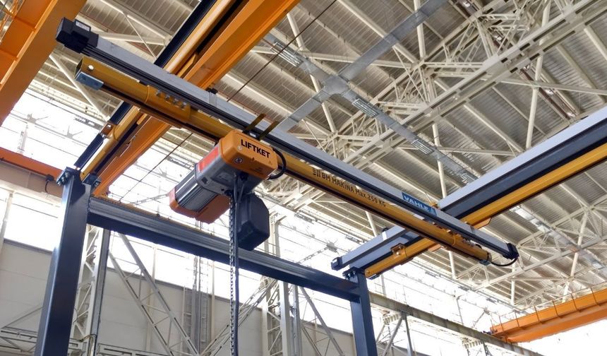 KOMPAKT YAPI, ESNEK KULLANIM: BKB / ALUBKB KÖPRÜLÜ VİNÇ SİSTEMLERİ