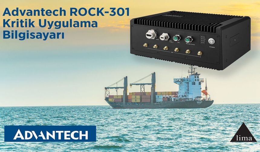 ADVANTECH ROCK-301 KRİTİK UYGULAMA BİLGİSAYARI
