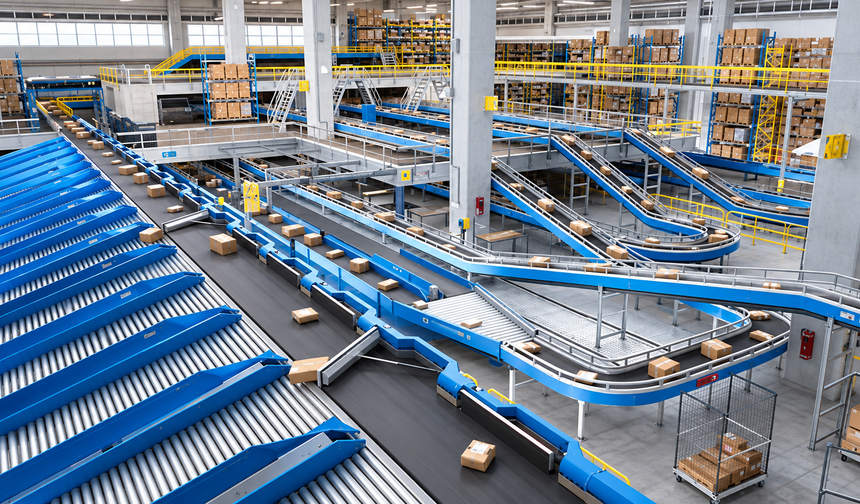 İNTRALOJİSTİKTE SORTER SİSTEMLERİNİN KESİNTİSİZ ENERJİ VE VERİ İLETİMİ
