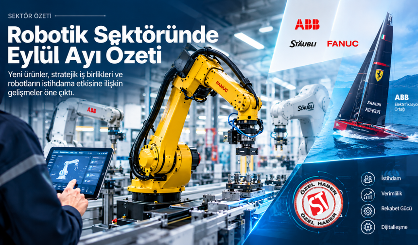 TÜRKİYE ROBOT YATIRIMLARINDA EYLÜL AYINI NASIL GEÇİRDİ? TÜRKİYE ROBOT YATIRIMLARINDA SON GELİŞMELER NELER?