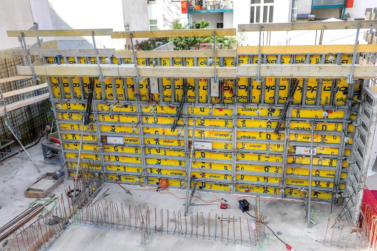 Intelligent Heated Formwork Web C Doka