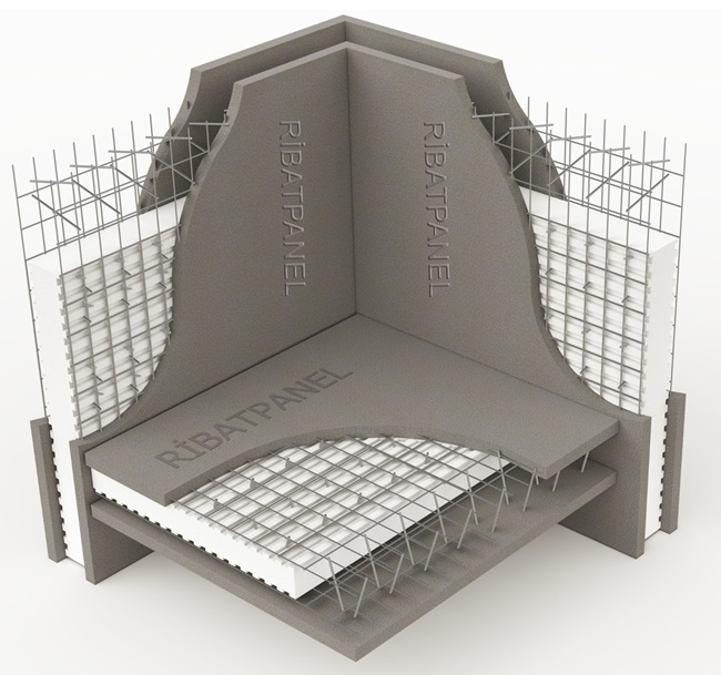 Kesi̇t Render 3 Cephe