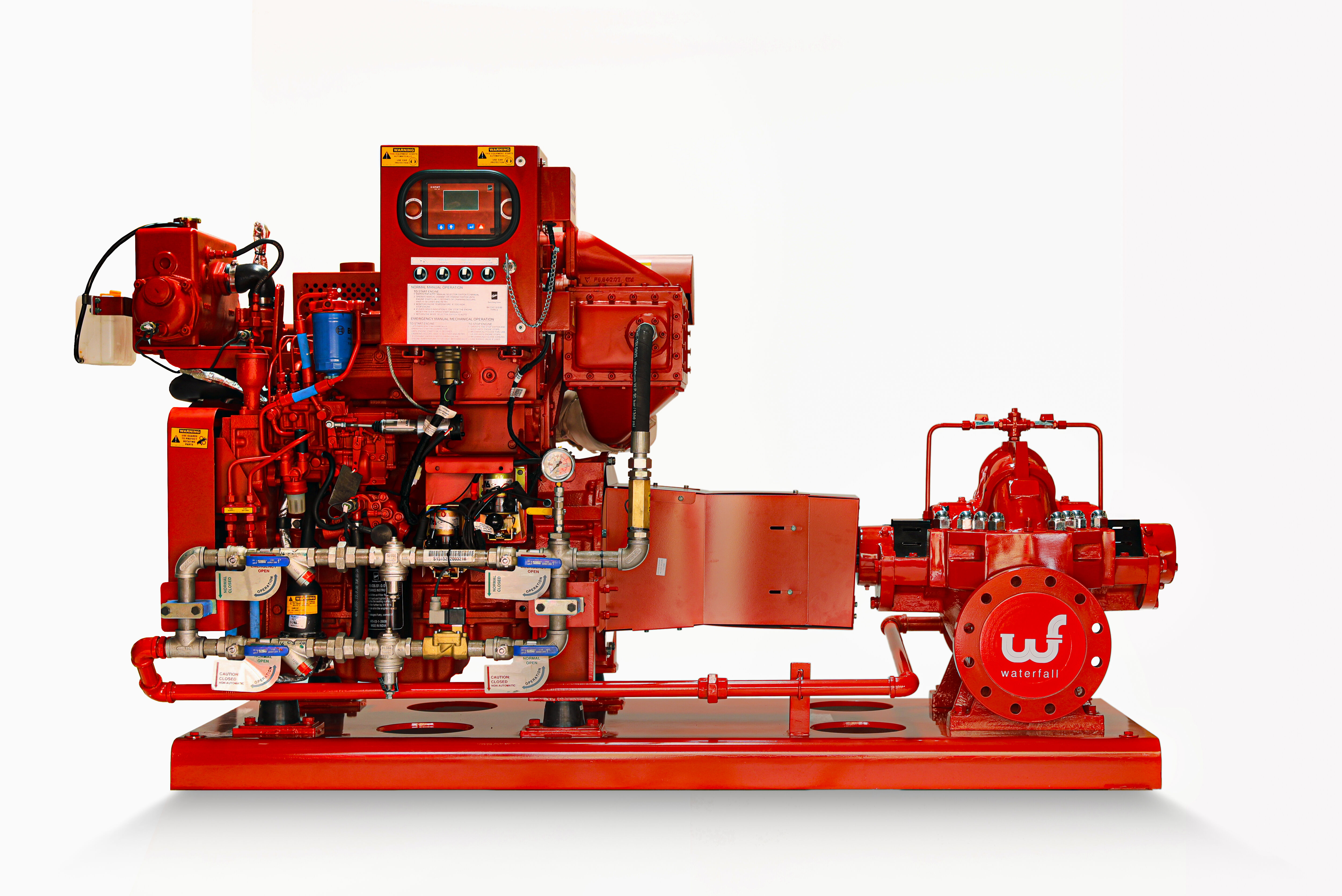 Horizontal Spit Case Diesel Engine Driven (Side)